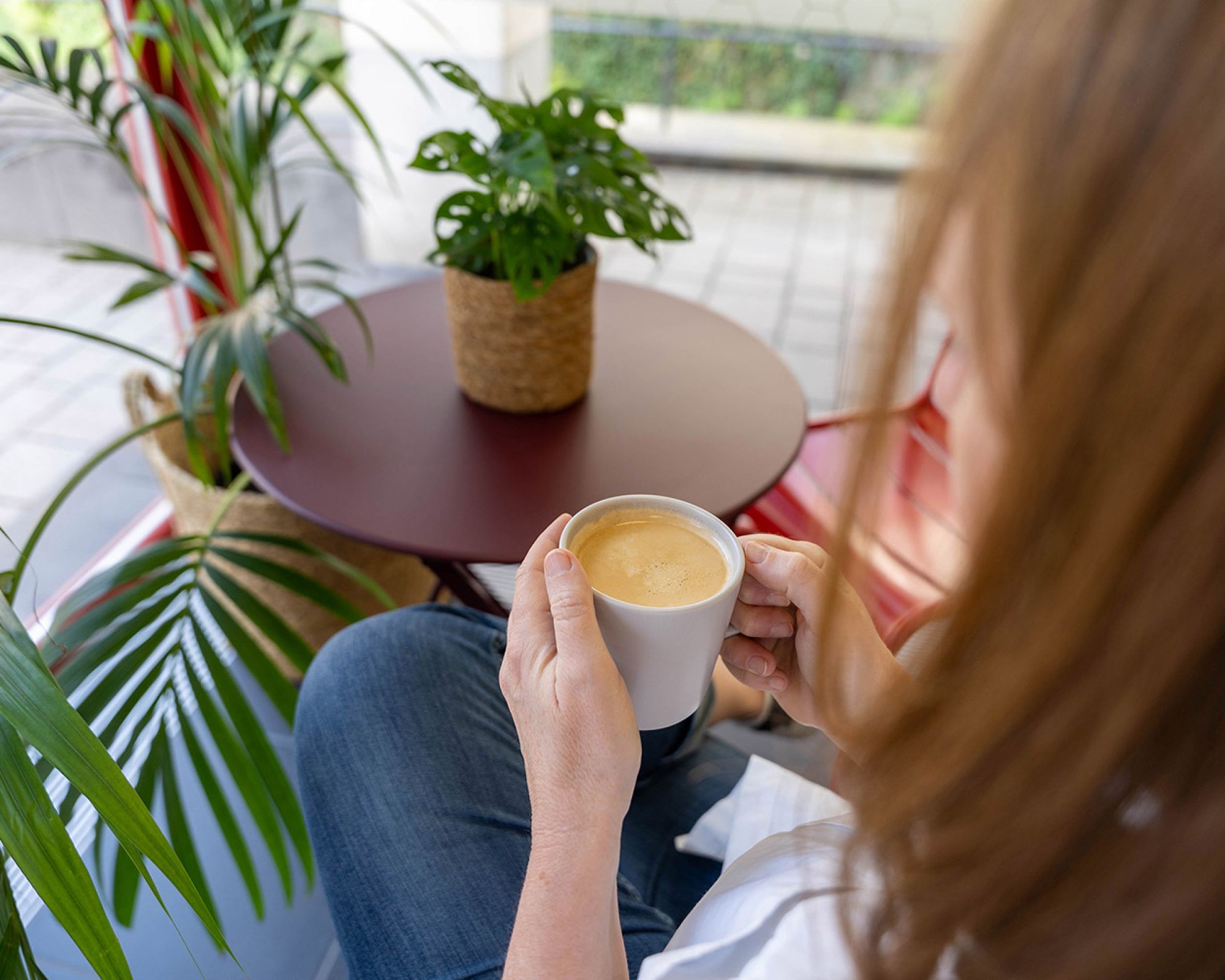 Sitzecke im Fachwerk Coworking Stromberg